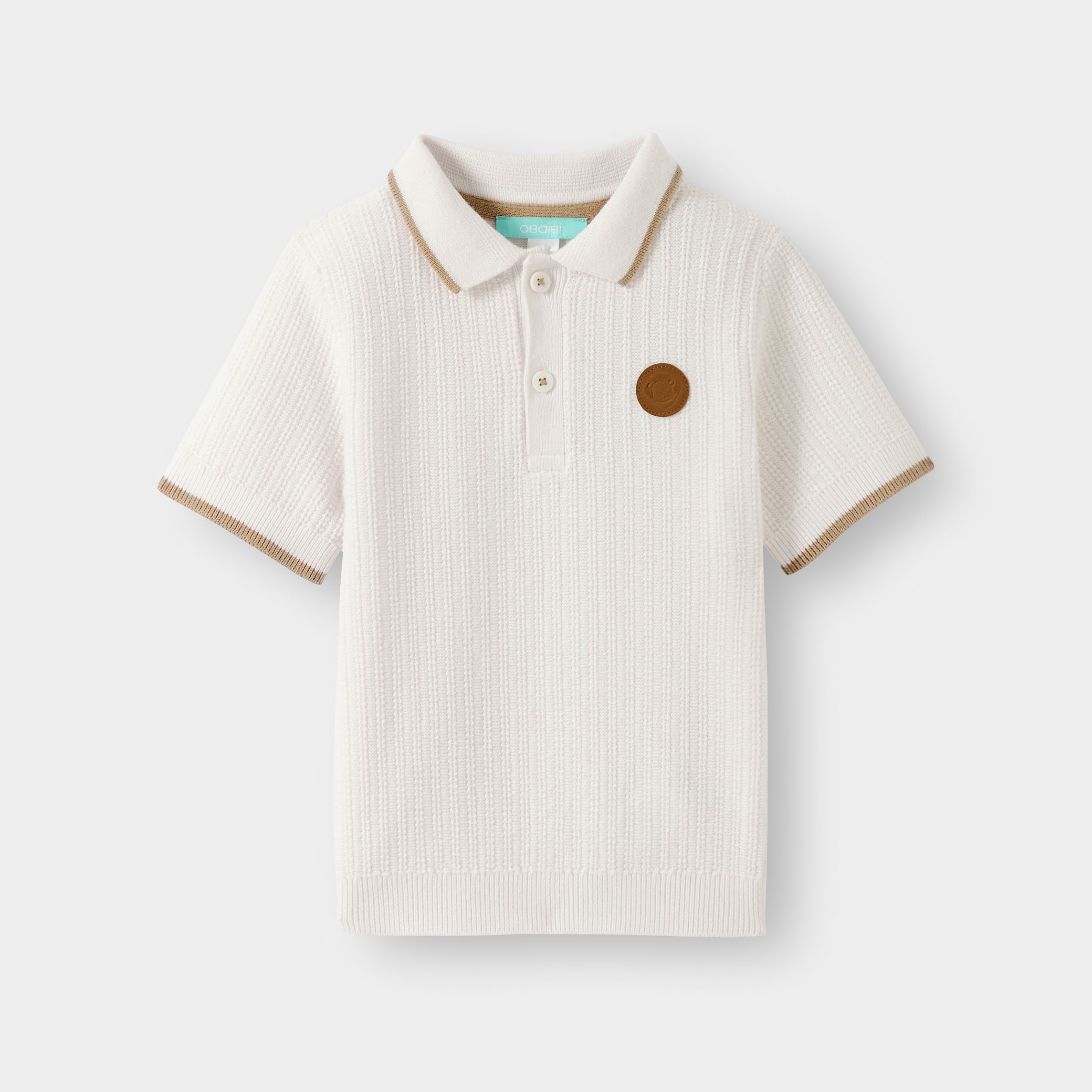 Áo polo dệt kim cho bé